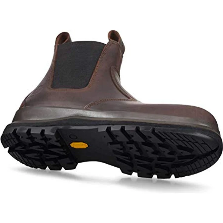 Carhartt Chelsea S3 Sicherheitsschuhe, halbhohe Stiefelette aus geöltem Leder, wasserbeständig, braun – Bild 6