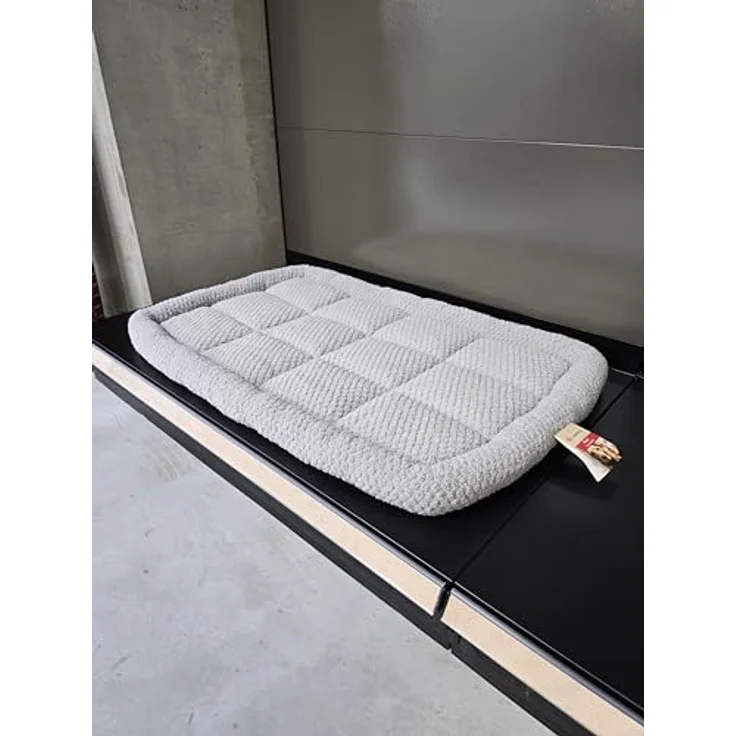 Flamingo Kissen für Hunde Jacquard rechteck grau - Waschbar - Rutschfester Boden - Geeignet für Drahtkäfige – Bild 5