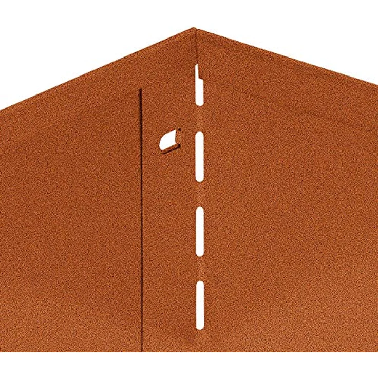 bellissa Rasenkante CORTEN aus Metall - 7021 - Cortenstahl - 118 x 13 cm, Nutzlänge 11,5 m - Mit patentierter Verbindungstechnik – Bild 3