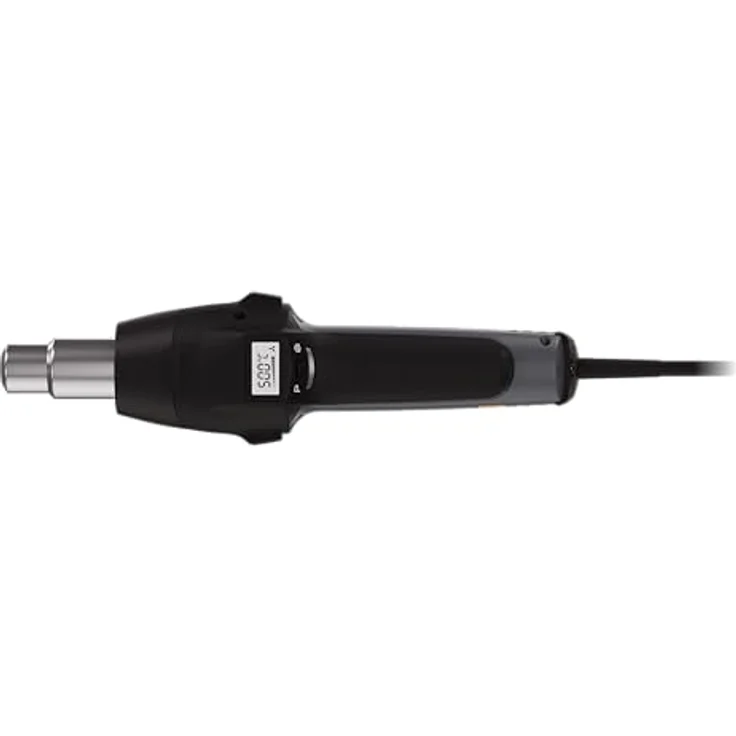 Steinel Heißluftpistole HM 2620 E, 2300 W Heißluftgebläse mit Temperaturregelung 50-700 °C, LCD-Display, komplettes Planen-Set inkl. Düsen und Andrückrolle – Bild 3