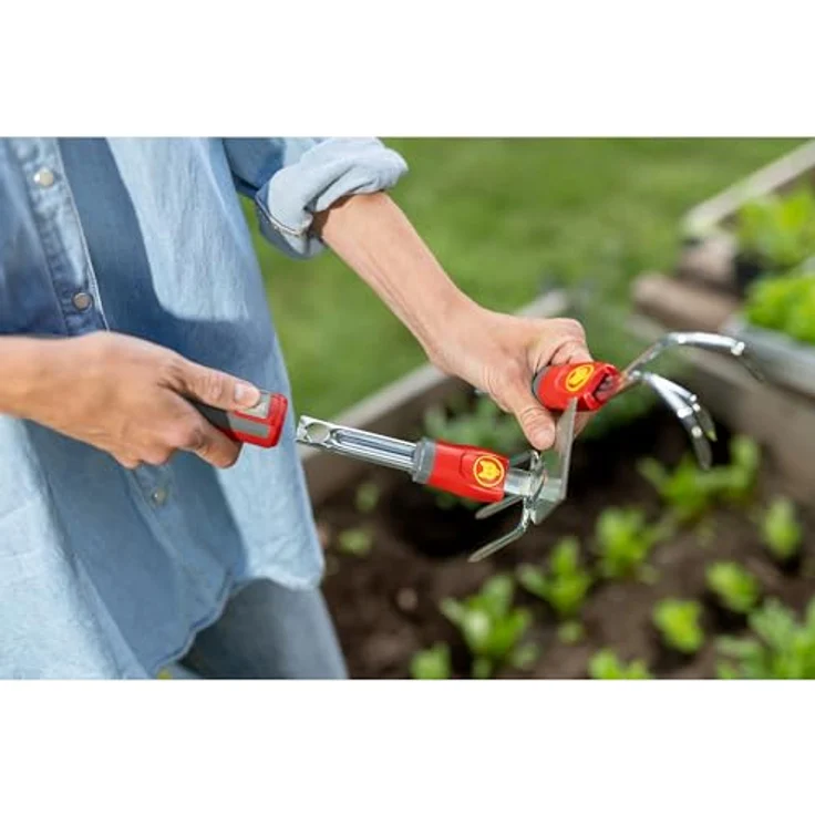 WOLF-Garten ZM 015 multi-star Handgriff Stiel, rot, 15cm - Preisvergleich – Bild 5