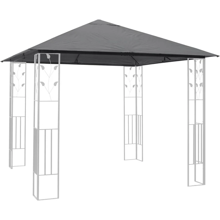 KONIFERA Pavillon-Ersatzdach »Athen«, 180 g/m², graues Polyesterdach für 300x300 cm Pavillon
