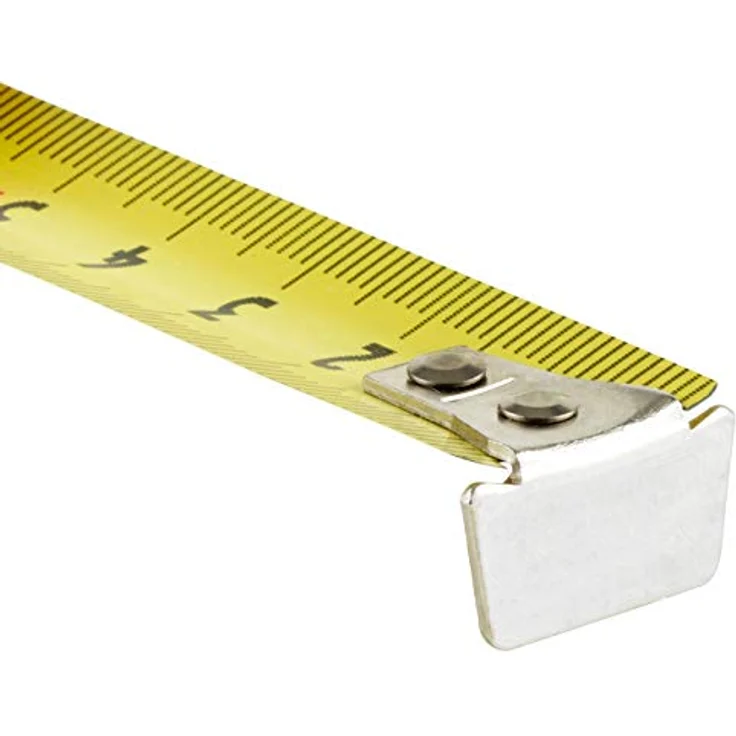 SOLA PRO-FLEX Bandmaß 3m/13mm, gelb lackiert mit Gürtelclip, Stahlband, Genauigkeitsklasse II, beweglicher Endhaken – Bild 5