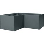 Floraworld Hochbeet, Gartenbeet Twin-Wall Kurve 180 x 180 x 76 cm, wetterfest und langlebig - Preisvergleich