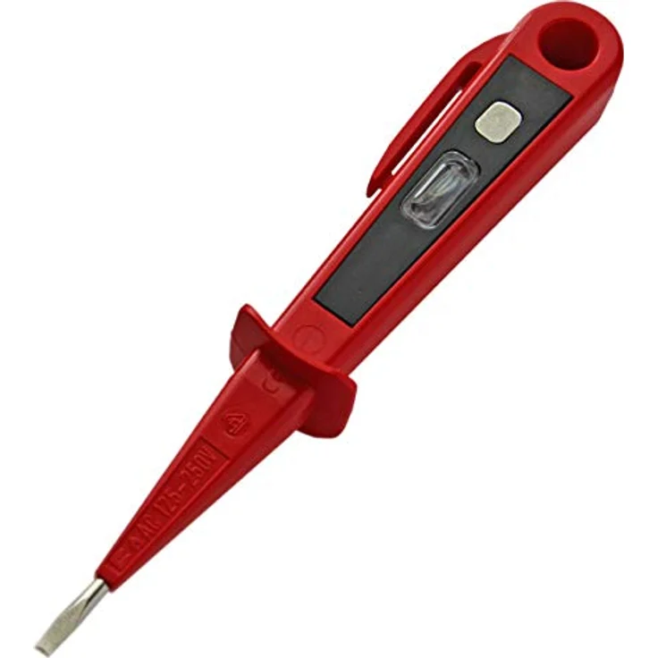 H+H Werkzeug 45300 Europrüfer-Spannungsprüfer-Phasenprüfer bis 250V GS geprüft nach VDE 0680 Made in Germany, 150 mm – Bild 5