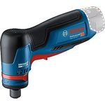 Bosch Professional 12V System Geradschleifer GWG 12V-50 S (bürstenloser Motor, hohes Drehmoment, Gasgebeschalter und 5 Drehzahlstufen)