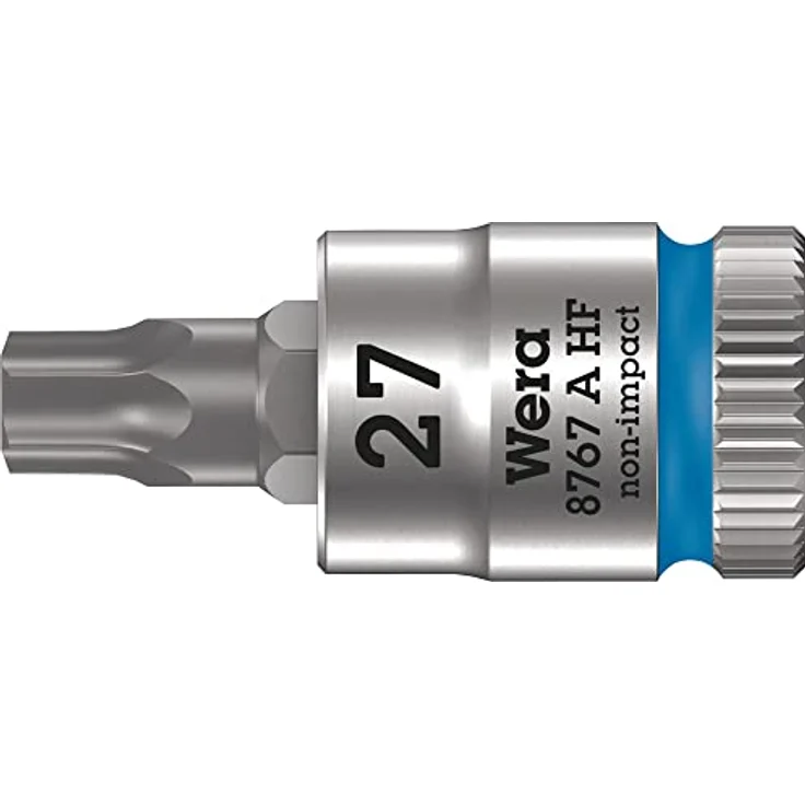 Wera Bit- und Steckschlüsselset 1/4″ T 27, mit Haltefunktion und Take it easy Werkzeugfinder – Bild 1