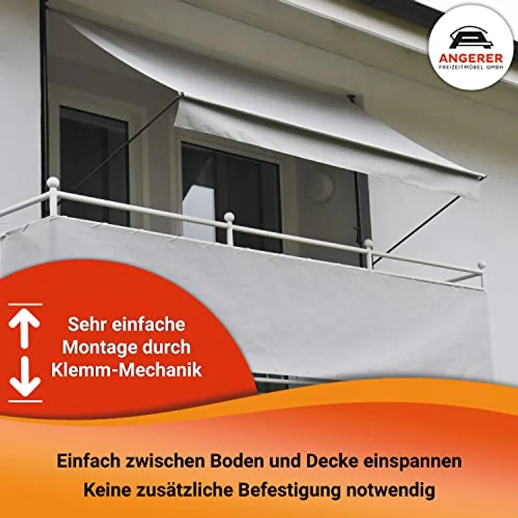 Klemmmarkise Style 300 cm Style granit – Bild 3
