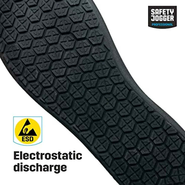 "Safety Jogger CAMILLE Sicherheitsschuh rutschfest, Schwarz" – Bild 3