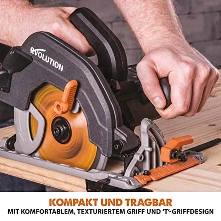 Evolution Power Tools R185CCS Mehrzweck-Kreissäge (185 mm, 1600 W, 230 V) – Bild 15