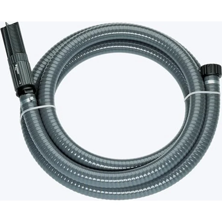 Gardena Sauggarnitur 7 m: Robuster Saugschlauch zum Anschluss an die Gartenpumpe, mit Saugfilter und Rückflussstop, Durchmesser 25 mm (1418-20) – Bild 3