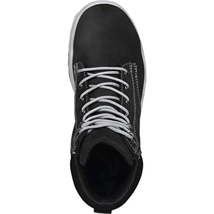 ELTEN Arbeitsschuh LILLY black Mid ESD S3 - Sportlicher Sicherheitsstiefel für Damen in Schwarz und Grau – Bild 7