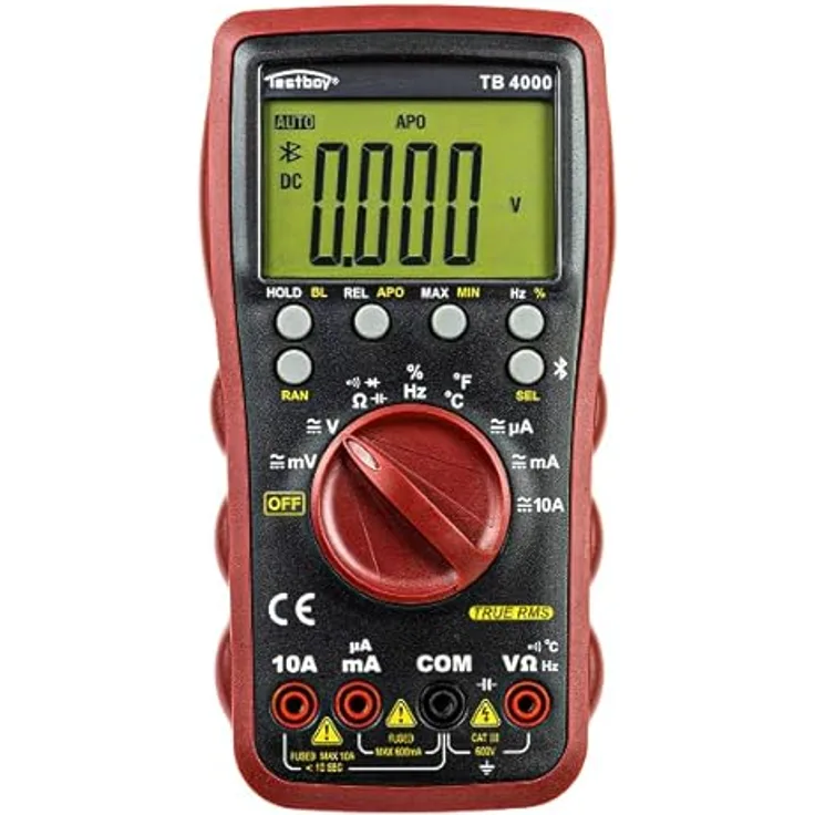 Testboy TB 4000 Hand-Multimeter digital CAT III 600V
