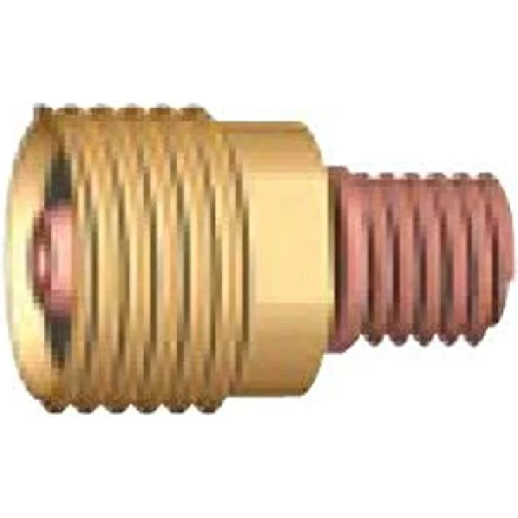 Abicor Binzel 701.0309 Spannzange Körper für ABITIG GRIP 9, 20 und 20 SC, Standard Version mit Gas Objektiv, 2,4 mm Durchmesser, 10 Stück – Bild 1