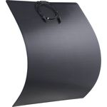 ECTIVE Solarmodul ECTIVE Schindel Solarmodul Flexibel 12V 180W Solarpanel, monokristalline Silizium-Zellen, Shingle-Technologie, ETFE-Beschichtung, flexibel bis zu 30°, transparent, 5 Jahre Garantie