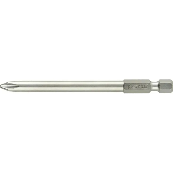 KSTOOLS 1/4' Kreuz-Schlitz-Bit PH 2, 89mm lang, S2 Spezialstahl, robuste Verarbeitung
