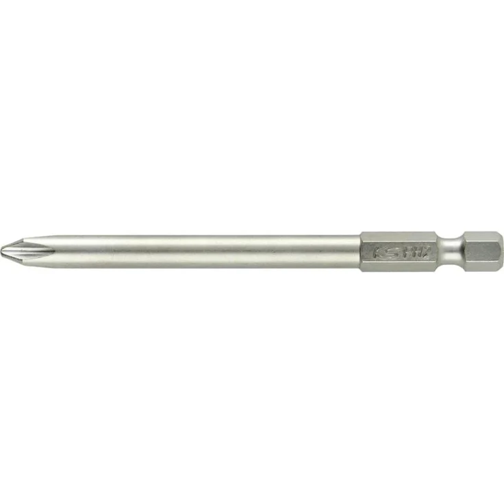 KSTOOLS 1/4' Kreuz-Schlitz-Bit PH 2, 89mm lang, S2 Spezialstahl, robuste Verarbeitung