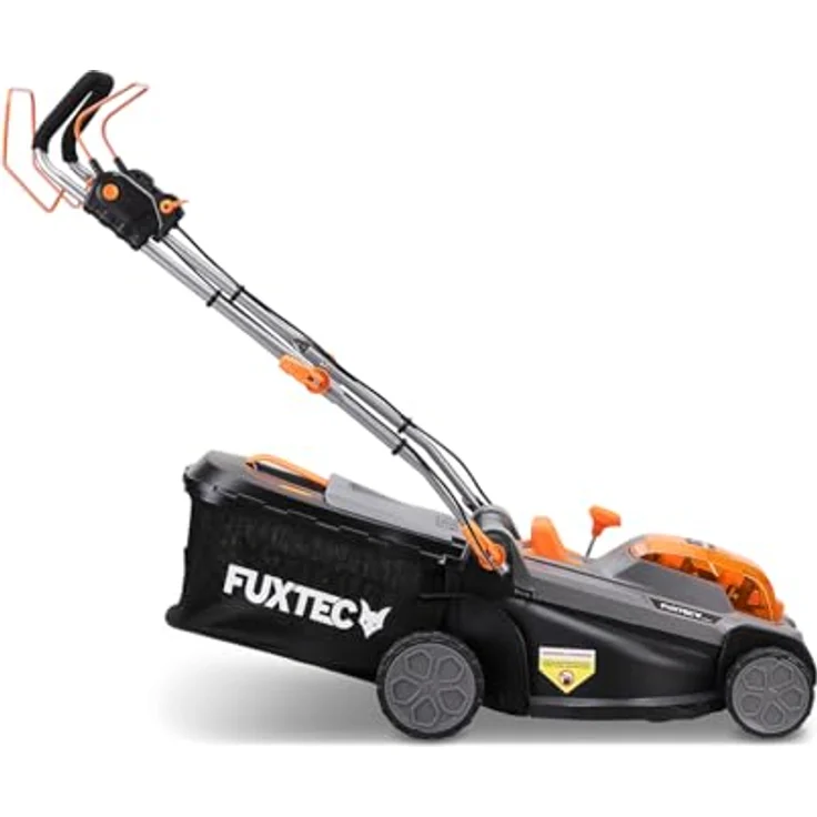 FUXTEC FX-E2RM43PRO Akku-Rasenmäher 40V (2x20V) mit 2x5Ah Akku & Ladegerät, Radantrieb, 43 cm Schnittbreite, 3-in-1 Mulchfunktion – Bild 10