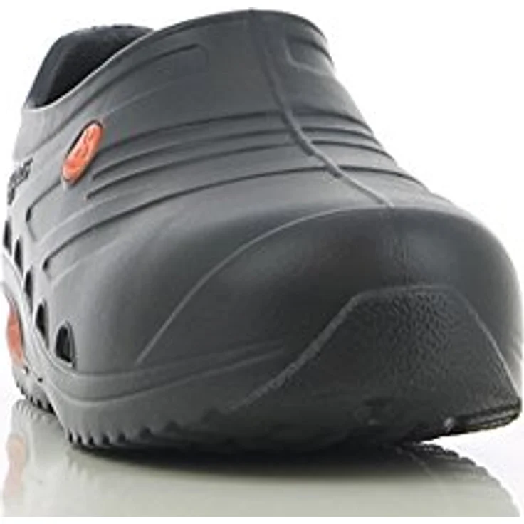 Safety Jogger Clog OXYVA OB Sicherheitsschuh wasserdicht, leicht und flexibel, ESD, rutschhemmend, metallfrei, maschinenwaschbar, schwarz – Bild 3