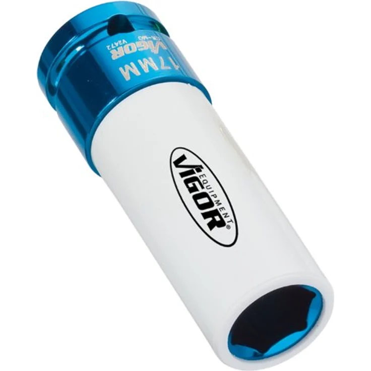 VIGOR V2472 Bit- und Steckschlüsselset für Schlagschrauber, SW 17, inkl. Kunststoffhülse – Bild 1