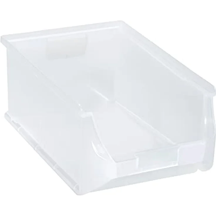 Allit 456264 ProfiPlus Box 5, transparent Stapelsichtbox, PP, V: 23 L,Lagersichtbox, Sichtbox, Lagerbox, stapelbar – Bild 1