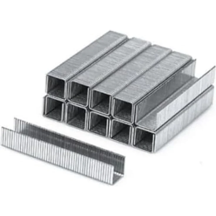 YATO HEFTKLAMMERN 10x10,6mm, 1000 Stück, für praktische Befestigungen – Bild 1