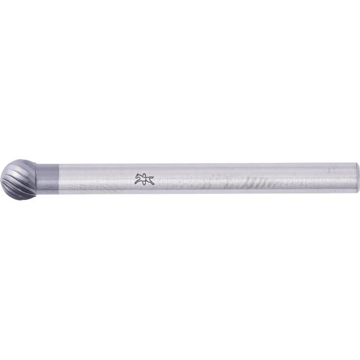 PFERD TOOLS Frässtift 21212554, 45mm, Ø 4mm, HICOAT-Beschichtung für feine Zerspanung von Gusseisen und Edelstahl