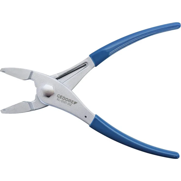 Gedore Automotive 3435504 Schlauchklemmenzange 205mm, zum Aus- und Einbau von Federbandschellen, gerade oder 90° versetzt greifbar