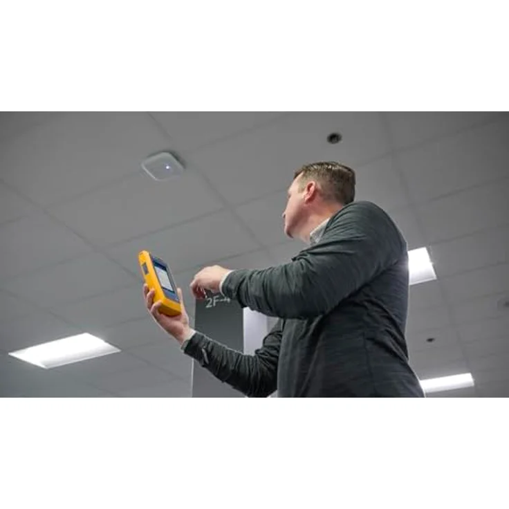 Fluke LinkIQ Advanced Kit, Multimeter für Kabel- und Netzwerkanalysen, Wi-Fi 6E, 10GBASE-T, EtherNet/IP, PROFINET, EtherCAT – Bild 8