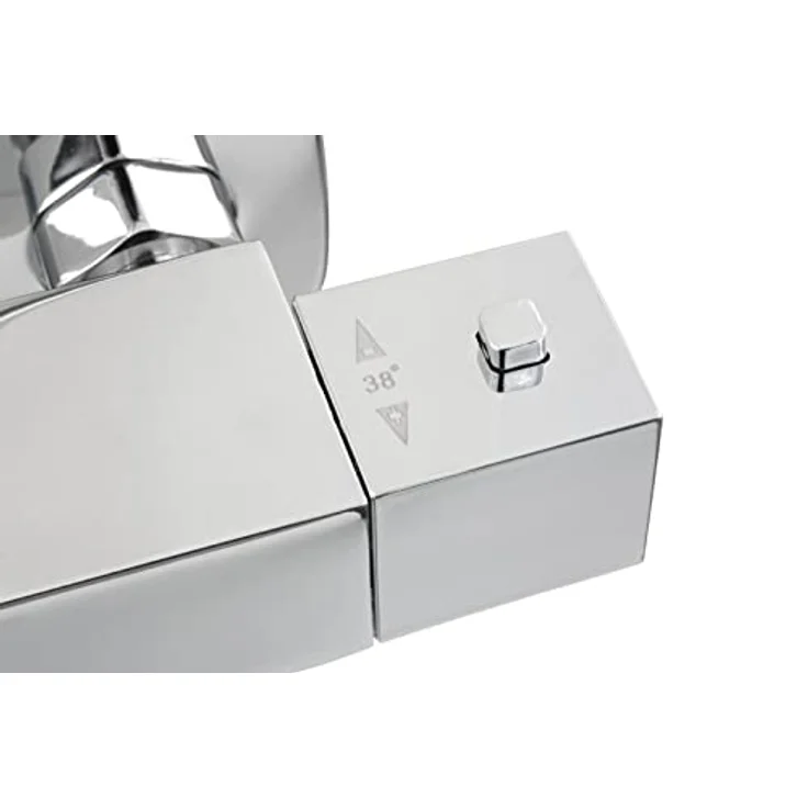 aquaSu Duschsystem Tela, Höhe 62 cm, 3 Strahlarten, Regenstrahl, Anti-Kalk-Funktion, chrom – Bild 5