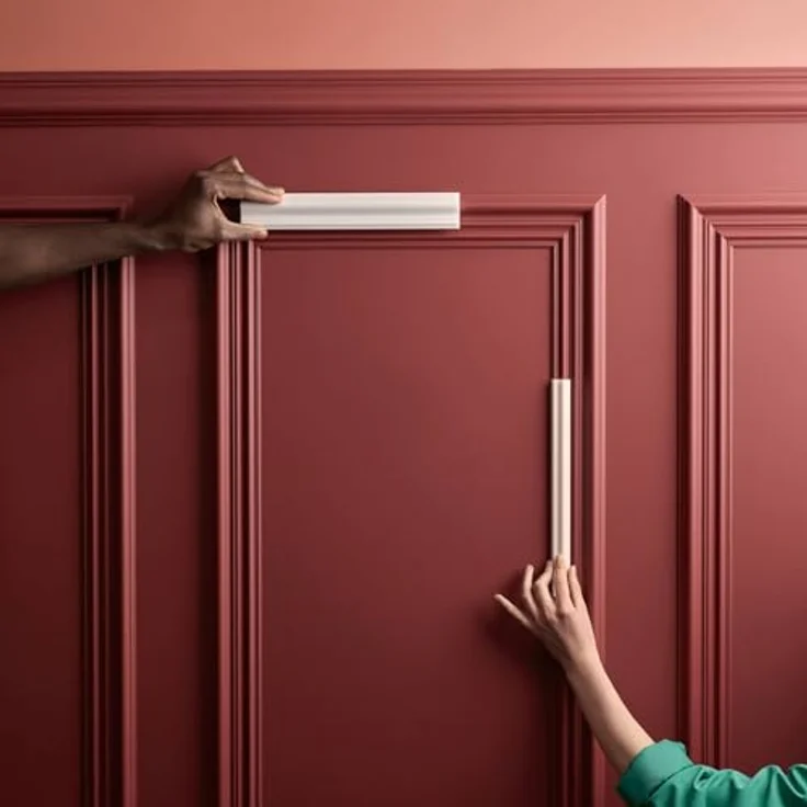 Orac Decor Zierleiste PX201, Wand- und Friesleiste aus Duropolymer®, 2 m, weiß, für Innen- und Außenbereich – Bild 4