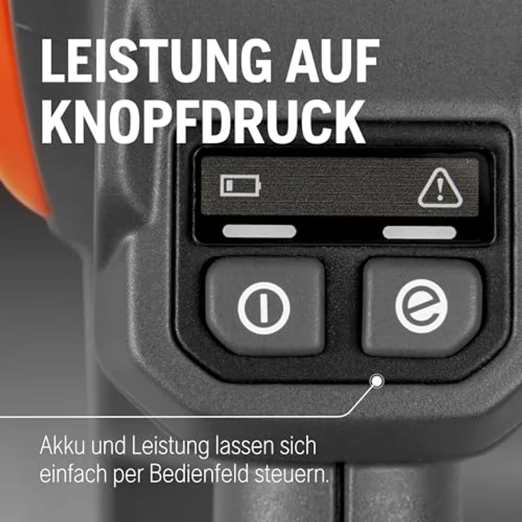 Husqvarna® Akku-Kettensäge "225i", 35 cm Schienenlänge mit Akku und Ladegerät, saveE™ Sparmodus, trägheitsausgelöste Kettenbremse – Bild 8