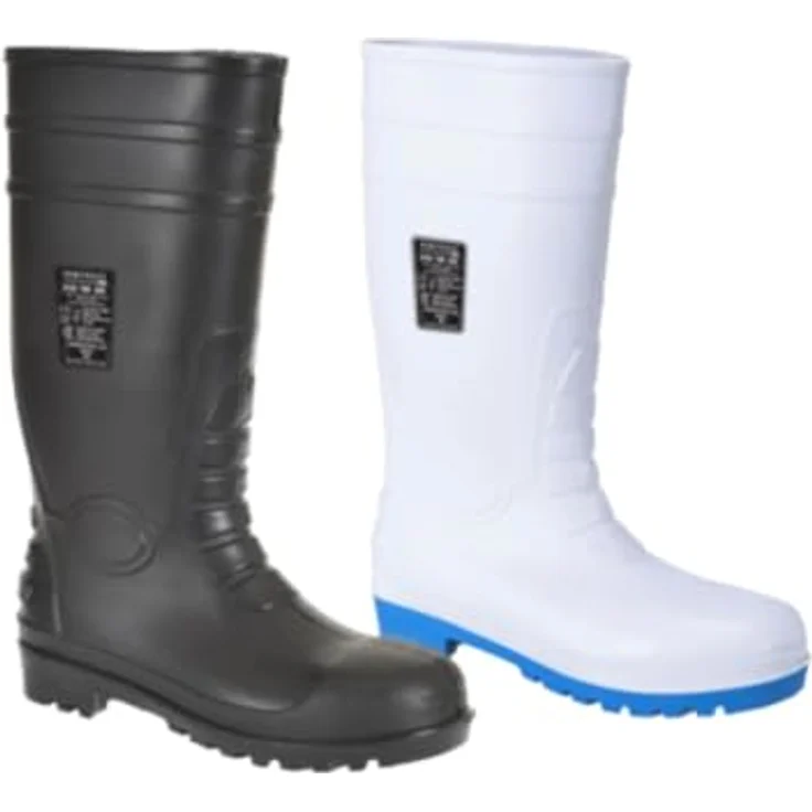 Portwest FW95 Total-Sicherheitsgummistiefel S5, wasserdicht und ölbeständig, Weiß, Größe 44 – Bild 2
