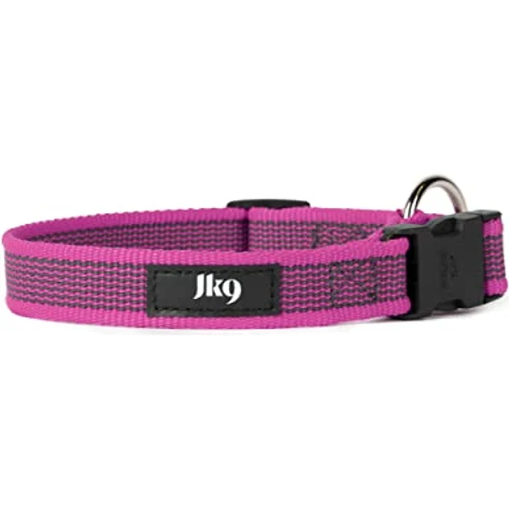 JULIUS-K9 220CG-PN Color & Gray Halsband, 20mm*27-42 cm, verstellbar, pink-grau – Bild 4