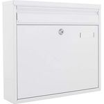 Profirst Briefkasten Mail PM 460 Zylinderschloss 2 Schlüssel Namensschildhalter beidseitiger Einwurf Postkasten - Preisvergleich