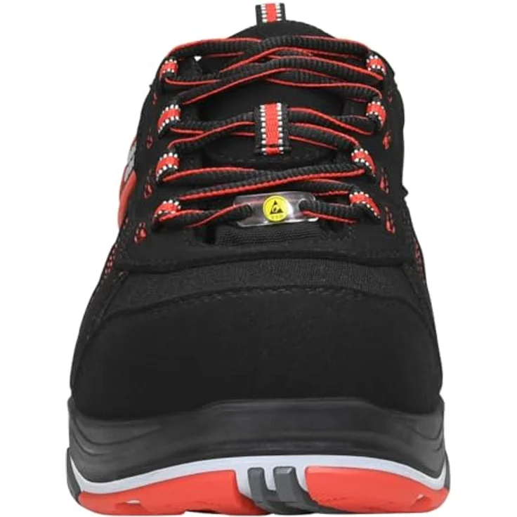 ELTEN IAN XXTP red Low ESD S2 Sicherheitsschuh, hydrophobiertes Mikrofaser/Textil, Zehenschutzkappe, rutschhemmende Zweischichtensohle, Größe 35-49 – Bild 4