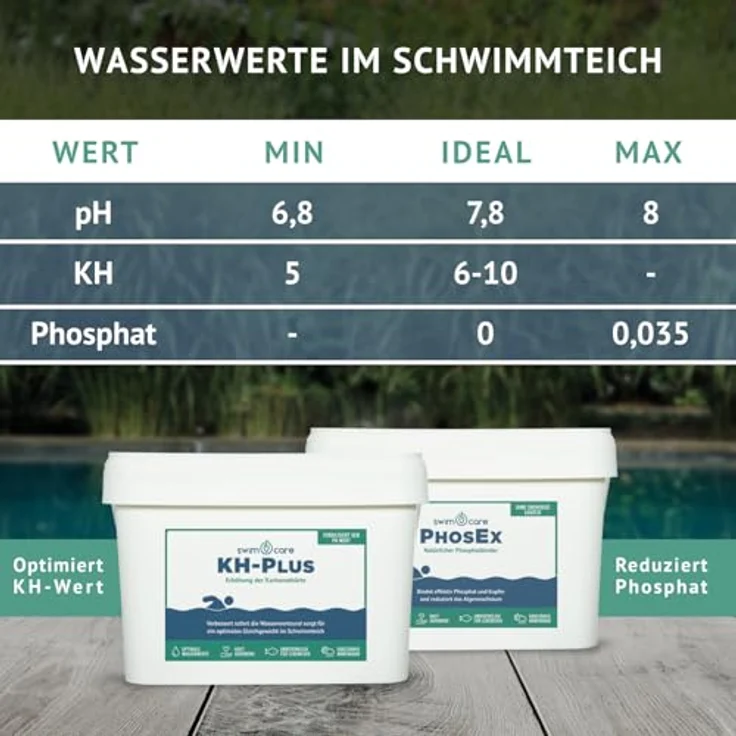 swimcare Teichpflege MudEx, Langfristige Schlammreduktion, 10 kg Eimer, 100% natürlich & unschädlich – Bild 7