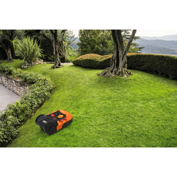 WORX Landroid M WR142E Mähroboter für Rasenflächen bis 700 m², 18 cm Schnittbreite PowerShare – Bild 4