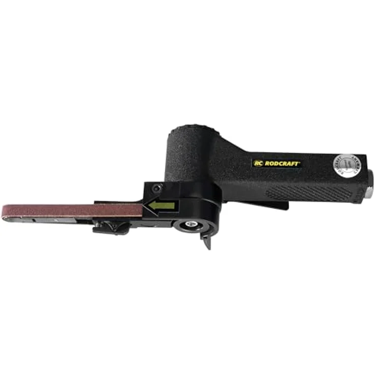 Rodcraft Bandschleifer Druckluftbandschleifer RC 7155 10x330mm 18000min-¹ 400l/min RODCRAFT, kleiner Bandschleifer für Arbeiten an engen Stellen, Schnellspannvorrichtung. – Bild 3