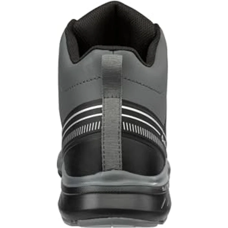 Albatros VIGOR 2 IMPULSE BLACK MID S3S ESD FO HRO SR Sicherheitsschuh, grau, Größe 39, rutschfeste Gummisohle, atmungsaktives Fußbett, metallfreier Durchtrittschutz – Bild 4