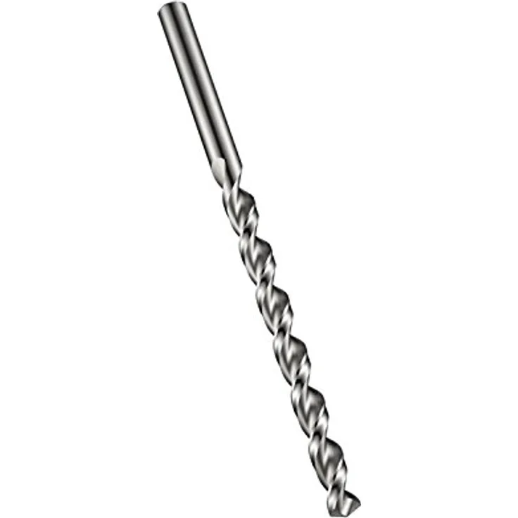 Dormer Tieflochspiralbohrer DIN/ANSI Typ PFX A940, Nenn-Ø 4.8mm, HSS-E Zylinderschaft, lang, 132mm Länge, 130° Spitzenwinkel