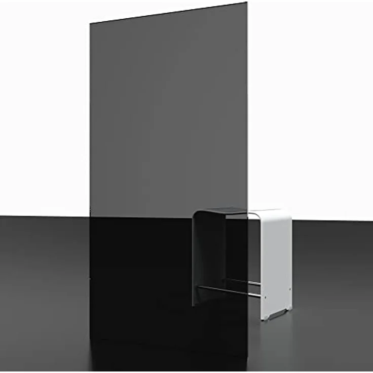 Duschwand Berlin, 70 x 130 cm, 5 mm Sicherheitsglas, Duschabtrennung für Badewanne Alu-Natur Anthrazit - Schulte – Bild 3