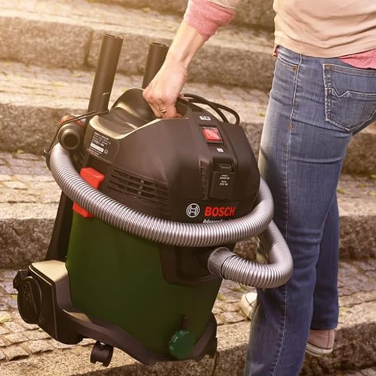 Bosch Nass- und Trockensauger Allzwecksauger AdvancedVac 20 mit Zubehör , 1200W – Bild 5