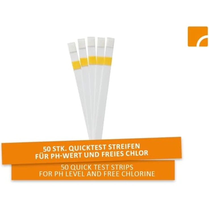 Steinbach Quicktest Streifen Kit mit Dosierschwimmer Mini, 12,5 cm Ø, für bis zu 20 g Tabletten, für sauberes und kristallklares Poolwasser – Bild 2