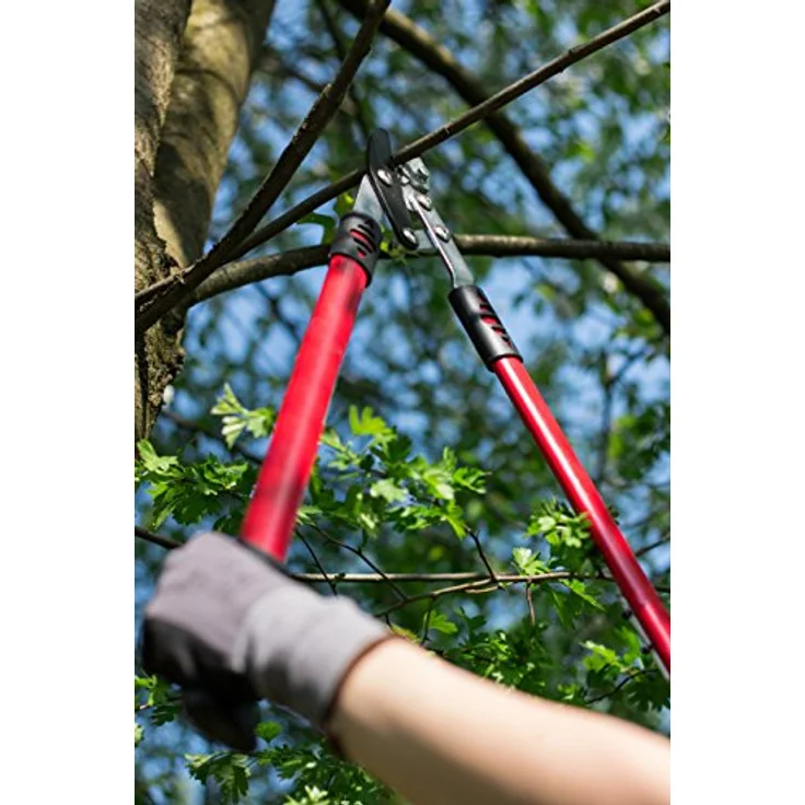 Meister Astschere mit Amboss-Klinge - Antihaft-Beschichtung - Geeignet für Trocken- und Totholz - Astschere - Gartenschere - Baumschere - Strauchschere - Astschneider - 9718200 – Bild 5