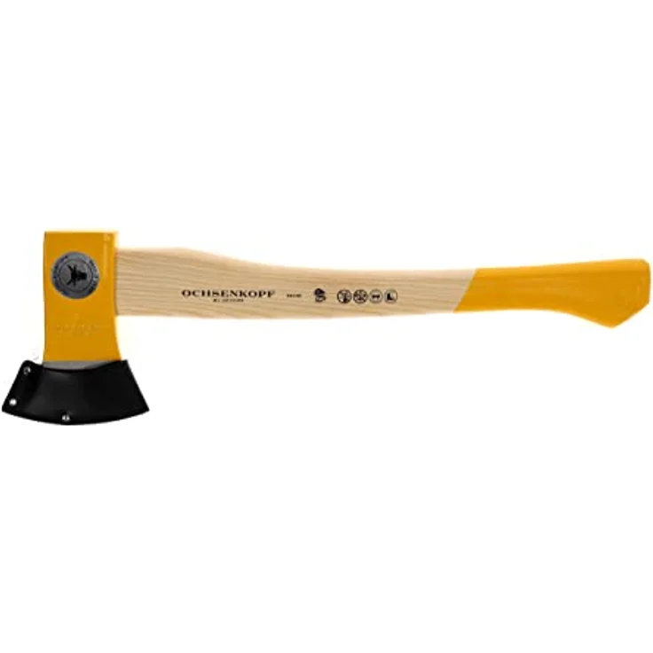 Ochsenkopf Spalt-Fix-Beil, Robustes Eschenholz, 50 cm, 1,65 kg – Bild 6