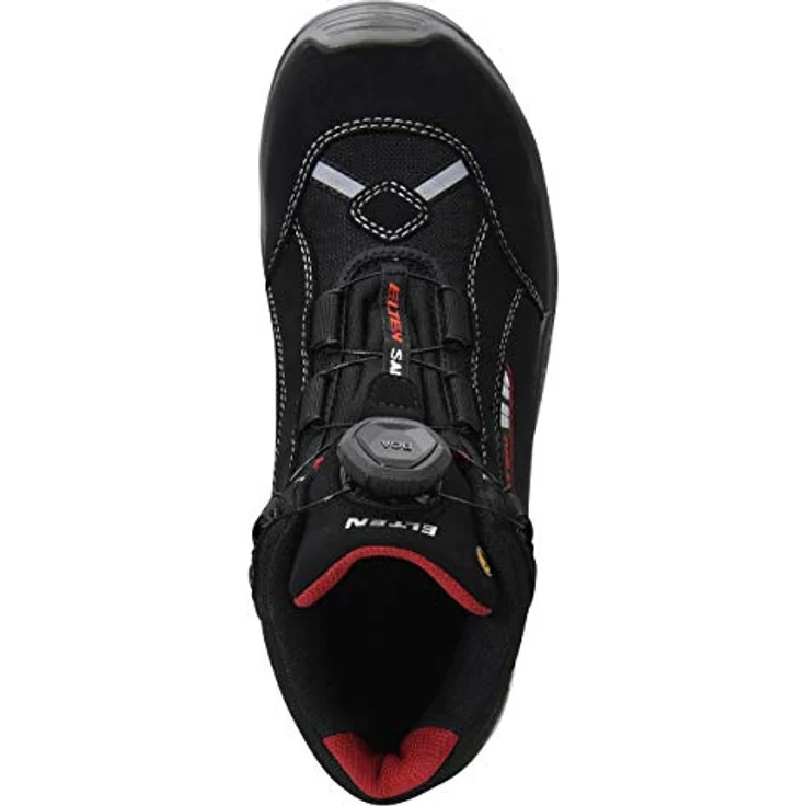 Elten Sicherheitsschuhe breite Schnürstiefel S3 BOA, wasserabweisend, mit Aluminiumkappe und rutschfester PU/PU-Laufsohle, Größe 42 – Bild 5