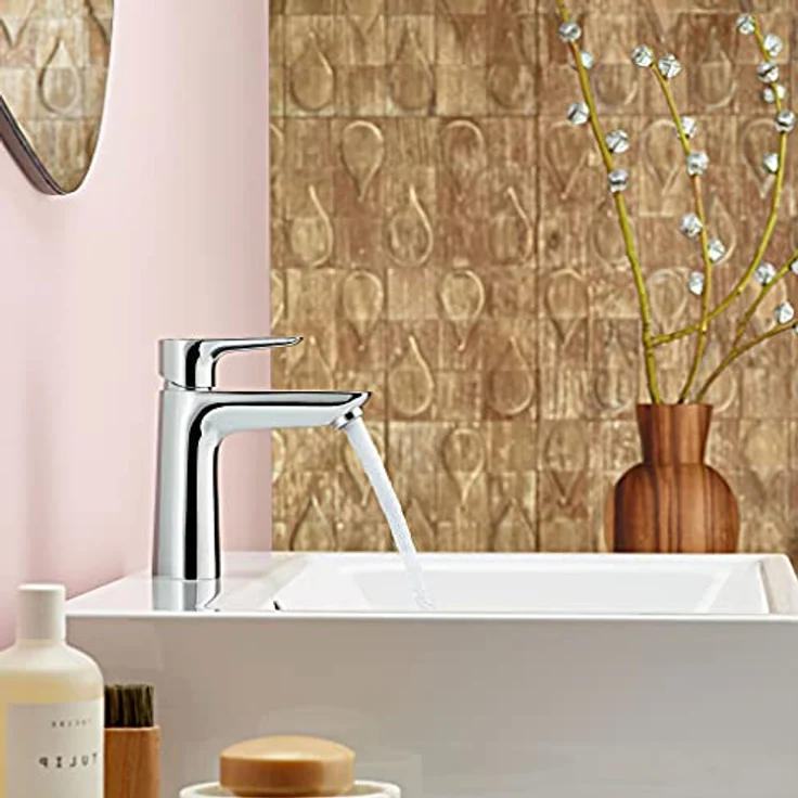 hansgrohe Talis E 110, Spültischarmatur mit ComfortZone 110, Normalstrahl und Zugstangen-Ablaufgarnitur – Bild 2