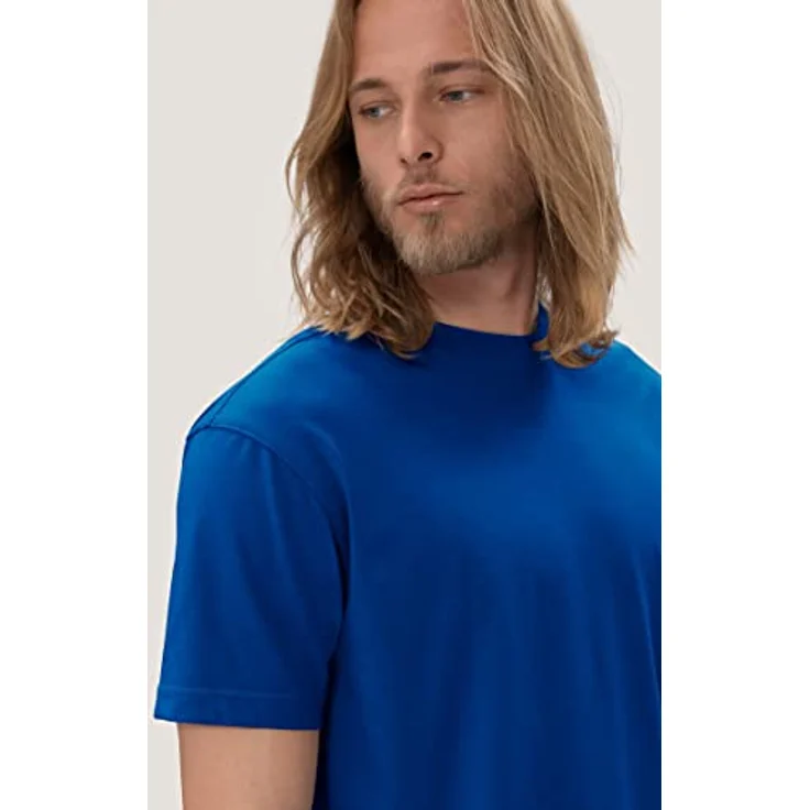 HAKRO T-Shirt Mikralinar 281, royalblau, L – Bild 4