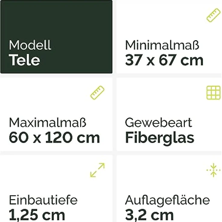 Nematek Lichtschachtabdeckung Tele - Lichtschachtabdeckung Fiberglas, 60 x 120 cm, ohne Sägen – Bild 4